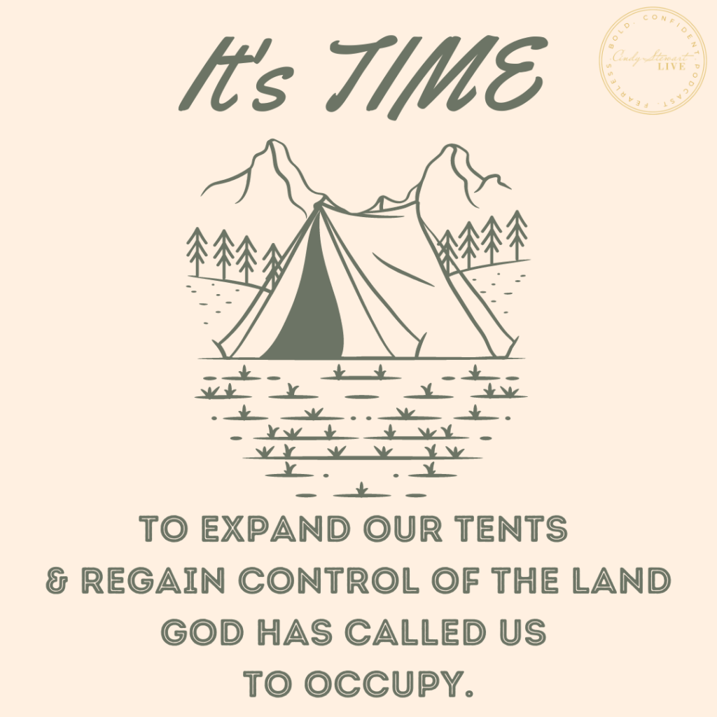 What territory has God called you to occupy?