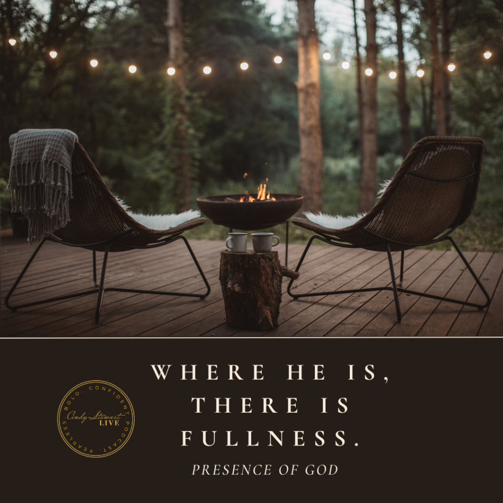 How well are you valuing His Presence?