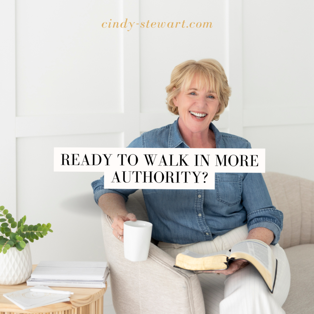 Ready to walk in more authority?