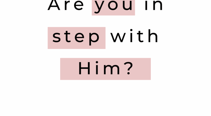 ALIGNING WITH GOD’S MOVE