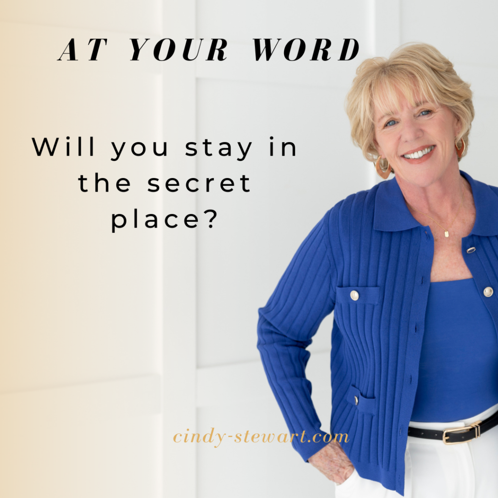 AT YOUR WORD