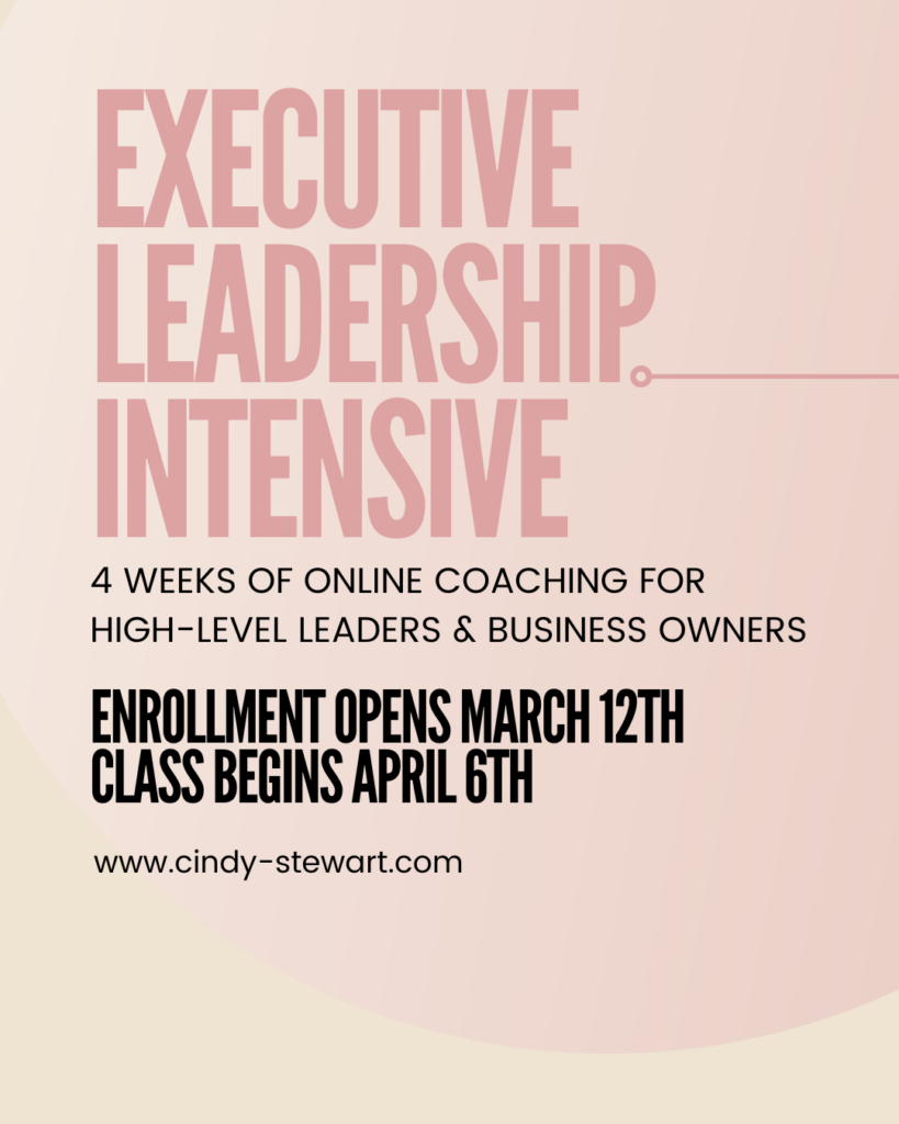 Executive Leadership Intensive